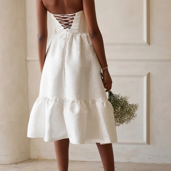 V Chapman Virgina Dress Size 2 Baroque Floral - Picture 3 of 4